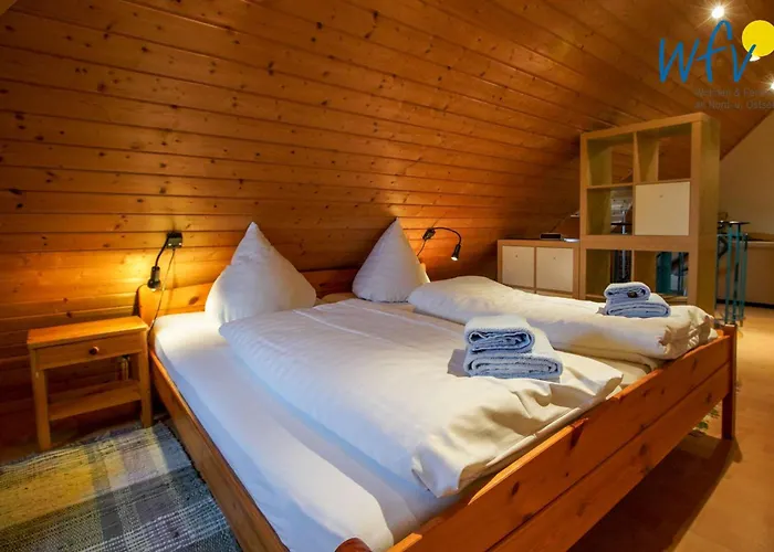 公寓 Greune-stee-weg 103b Inselblick 博尔库姆